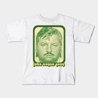 John Wayne Gacy // Retro True Crime Fan Gift Kids T-Shirt